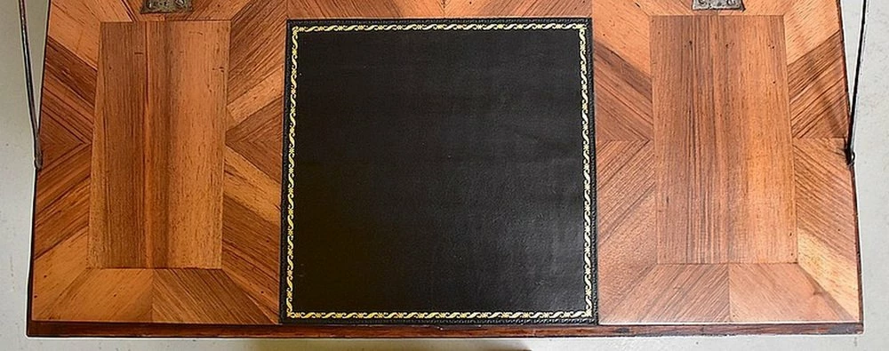 18th Century Louis XV Marquetry Regional Slope Desk 20 18th Century Louis XV Marquetry Regional Slope Desk - Image 18