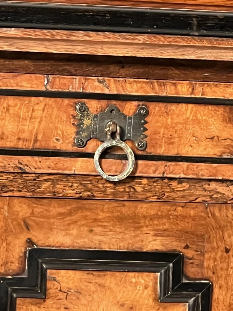 19th Century Aesthetic Movement Kneehole Desk 13 19th Century Aesthetic Movement Kneehole Desk - Image 11