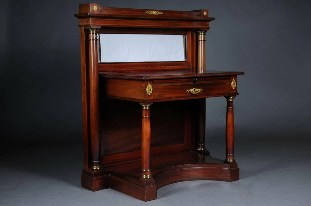 19th Century Empire Salon Writing Desk, 1890s 4 19th Century Empire Salon Writing Desk, 1890s - Image 2