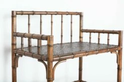 19th Century English Faux Bamboo Beech Bookcase -PAMONO Sales 19th century english faux bamboo beech bookcase 10