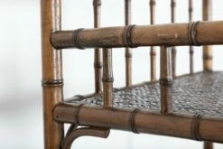 19th Century English Faux Bamboo Beech Bookcase -PAMONO Sales 19th century english faux bamboo beech bookcase 11