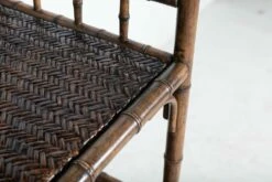 19th Century English Faux Bamboo Beech Bookcase -PAMONO Sales 19th century english faux bamboo beech bookcase 13