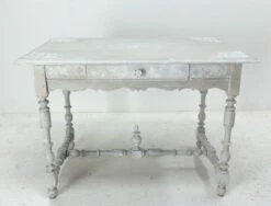 19th Century French Louis XIII Oak Writing Table