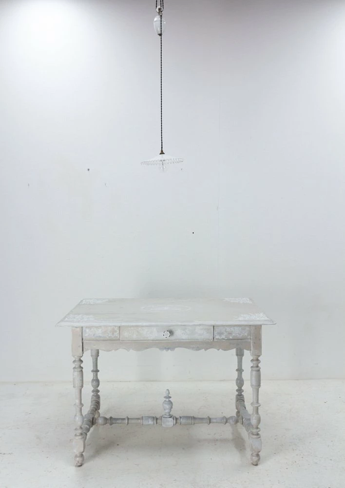 19th Century French Louis XIII Oak Writing Table 7 19th Century French Louis XIII Oak Writing Table - Image 5