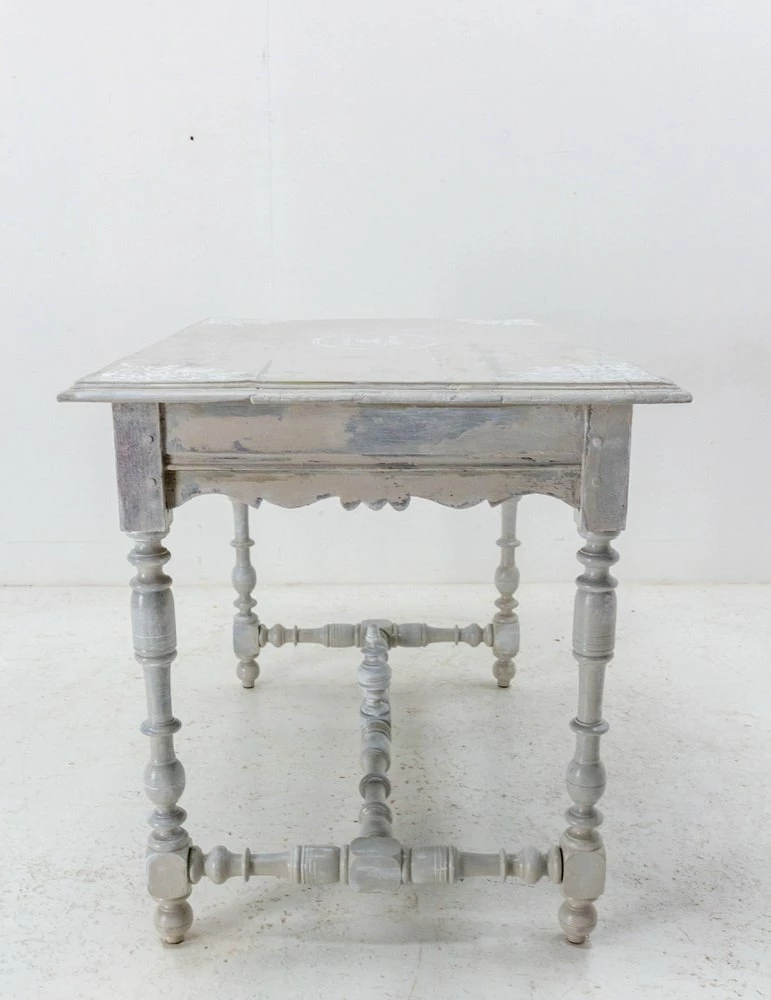 19th Century French Louis XIII Oak Writing Table 8 19th Century French Louis XIII Oak Writing Table - Image 6