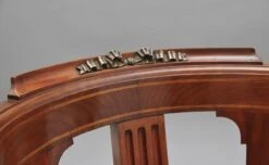 PAMONO Sales -PAMONO Sales 19th century french mahogany desk chair 1880s 2