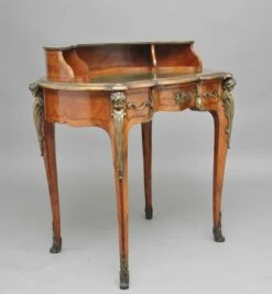 19th-Century Kingwood & Ormolu Writing Table, 1880s 35 19th-Century Kingwood & Ormolu Writing Table, 1880s -PAMONO Sales 19th century kingwood ormolu writing table 1880s 17