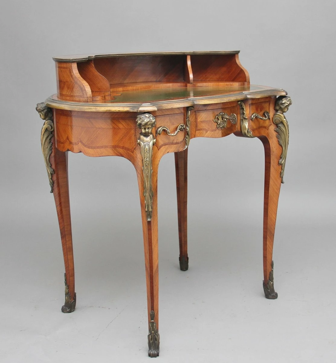 19th-Century Kingwood & Ormolu Writing Table, 1880s 19 19th-Century Kingwood & Ormolu Writing Table, 1880s - Image 17