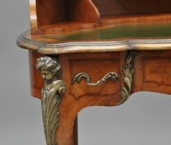 19th-Century Kingwood & Ormolu Writing Table, 1880s 21 19th-Century Kingwood & Ormolu Writing Table, 1880s -PAMONO Sales 19th century kingwood ormolu writing table 1880s 3