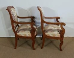 19th Century Mahogany Chairs, Set Of 2 -PAMONO Sales 19th century mahogany chairs set of 2 5