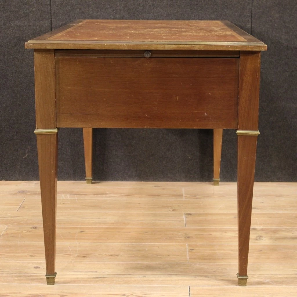 20th Century French Writing Desk In Mahogany 4 20th Century French Writing Desk In Mahogany - Image 2