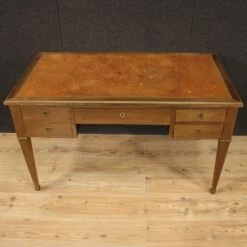 20th Century French Writing Desk In Mahogany 19 20th Century French Writing Desk In Mahogany -PAMONO Sales 20th century french writing desk in mahogany 6