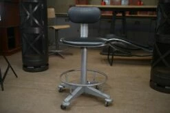 Adjustable Metal Swivel Chair, 1950s -PAMONO Sales adjustable metal swivel chair 1950s 11