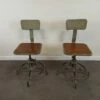 Adjustable Workshop Chairs From The Flambo Brand, 1950s, Set Of 2