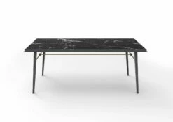 AES Black Marble Contemporary Desk, Jan Garncarek 8 AES Black Marble Contemporary Desk, Jan Garncarek -PAMONO Sales aes black marble contemporary desk jan garncarek 3