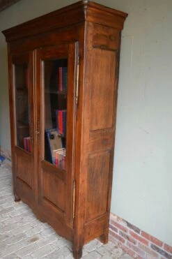 Antique Chestnut Bookcase 12 Antique Chestnut Bookcase -PAMONO Sales antique chestnut bookcase 4