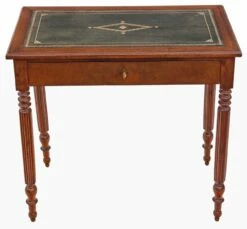 Antique Desk In Mahogany, 1890s