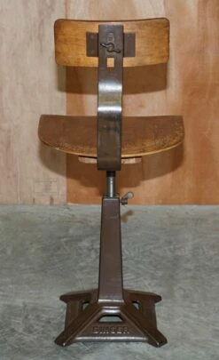 Antique Height Adjustable Bar Stools, Set Of 2 -PAMONO Sales antique height adjustable bar stools set of 2 10