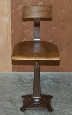 Antique Height Adjustable Bar Stools, Set Of 2 -PAMONO Sales antique height adjustable bar stools set of 2 14