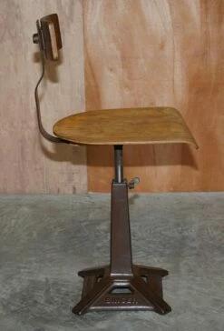 Antique Height Adjustable Bar Stools, Set Of 2 -PAMONO Sales antique height adjustable bar stools set of 2 9