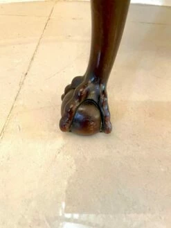 Antique Victorian Carved Mahogany Desk Chair -PAMONO Sales antique victorian carved mahogany desk chair 10