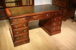 Antique Victorian Desk In Mahogany