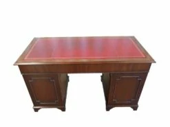 Antique Victorian Mahogany Wood Desk