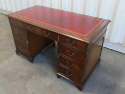 Antique Victorian Mahogany Wood Desk 16 Antique Victorian Mahogany Wood Desk -PAMONO Sales antique victorian mahogany wood desk 4