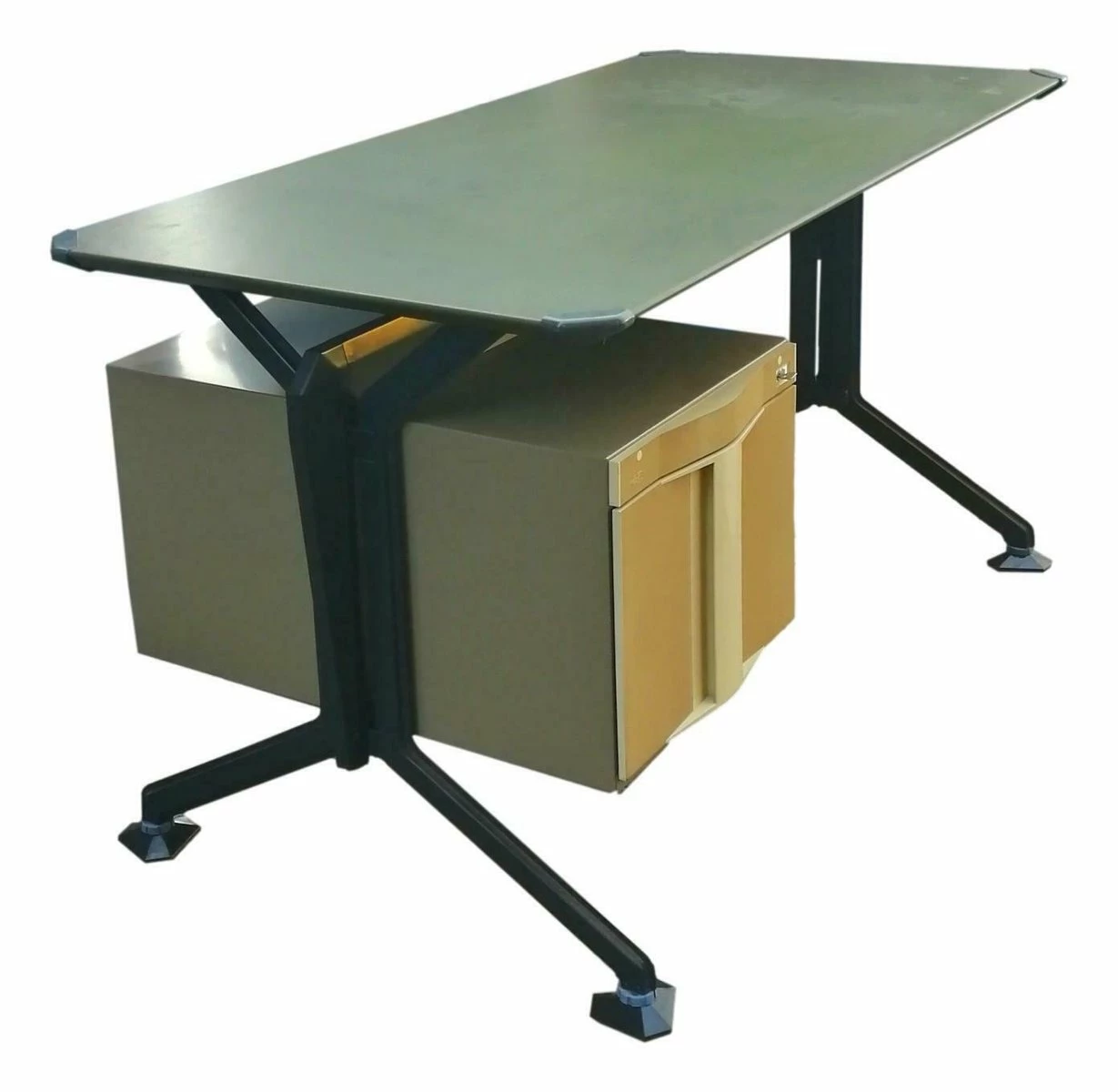 Arco Architects Desk By Olivetti Synthesis For BBPR, 1970s 5 Arco Architects Desk By Olivetti Synthesis For BBPR, 1970s - Image 3