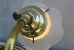 Art Deco Brass Desk Lamps, 1960s, Set Of 2 -PAMONO Sales art deco brass desk lamps 1960s set of 2 7