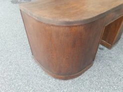 Art Deco Oak Office Desk -PAMONO Sales art deco oak office desk 13