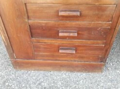 Art Deco Oak Office Desk -PAMONO Sales art deco oak office desk 16