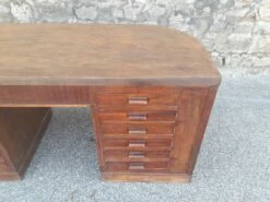 Art Deco Oak Office Desk -PAMONO Sales art deco oak office desk 6