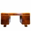 Art Deco Polish Rosewood Veneer Desk, 1930s -PAMONO Sales art deco polish rosewood veneer desk 1930s 1