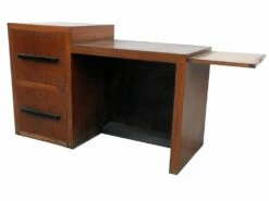 Art Deco Writing Desk Attributed To Pagano, Italy, 1930s -PAMONO Sales art deco writing desk attributed to pagano italy 1930s 10