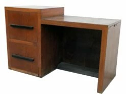 Art Deco Writing Desk Attributed To Pagano, Italy, 1930s -PAMONO Sales art deco writing desk attributed to pagano italy 1930s 4