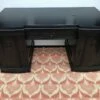 Art Nouveau Black Oak Desk, 1920s