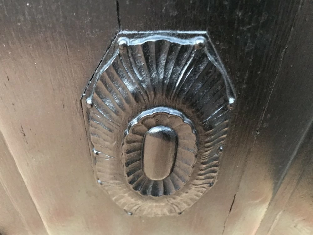 Art Nouveau Black Oak Desk, 1920s 12 Art Nouveau Black Oak Desk, 1920s - Image 10