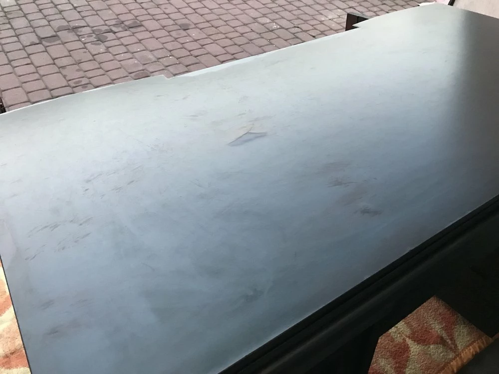 Art Nouveau Black Oak Desk, 1920s 13 Art Nouveau Black Oak Desk, 1920s - Image 11