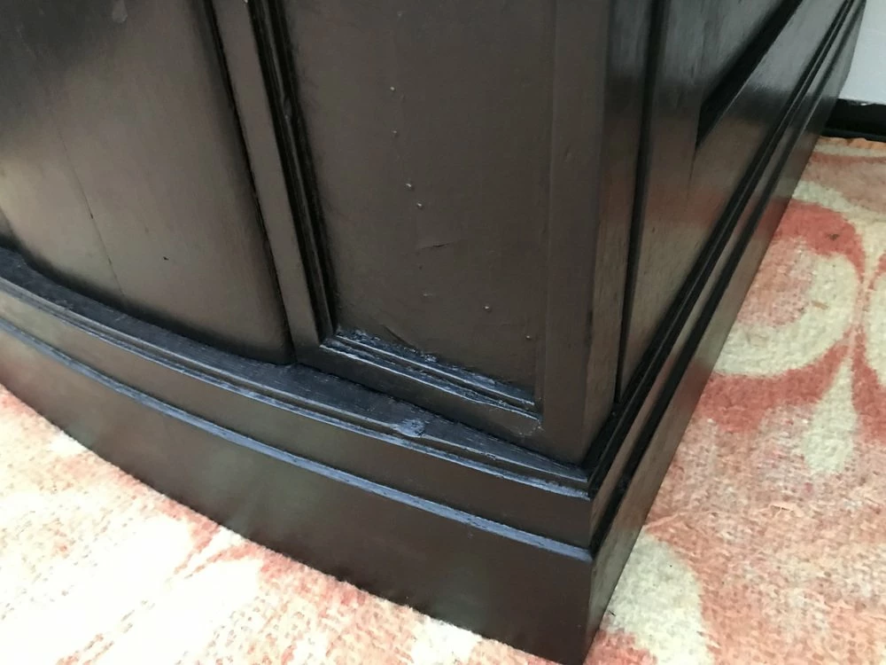 Art Nouveau Black Oak Desk, 1920s 15 Art Nouveau Black Oak Desk, 1920s - Image 13