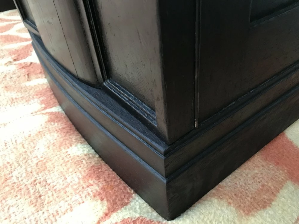 Art Nouveau Black Oak Desk, 1920s 18 Art Nouveau Black Oak Desk, 1920s - Image 16