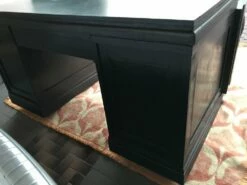 Art Nouveau Black Oak Desk, 1920s 28 Art Nouveau Black Oak Desk, 1920s -PAMONO Sales art nouveau black oak desk 1920s 7