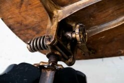 Art Nouveau Rotating Chair In Black, 1890s -PAMONO Sales art nouveau rotating chair in black 1890s 4