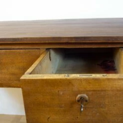 Art Nouveau Walnut Desk, Spain, 1910s -PAMONO Sales art nouveau walnut desk spain 1910s 11