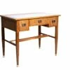 Art Nouveau Women's Desk In Wood And Leather, 1905 1 Art Nouveau Women's Desk In Wood And Leather, 1905 -PAMONO Sales art nouveau women s desk in wood and leather 1905 1