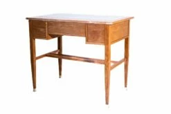 Art Nouveau Women's Desk In Wood And Leather, 1905 -PAMONO Sales art nouveau women s desk in wood and leather 1905 5