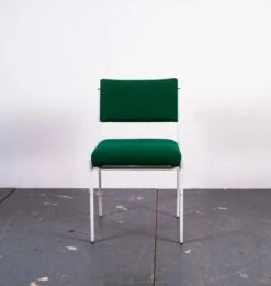 Bauhaus Green And White Office Chair, 1950s -PAMONO Sales bauhaus green and white office chair 1950s 6