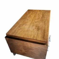 Bauhaus Writing Desk With Tubular Estructure And Wood -PAMONO Sales bauhaus writing desk with tubular estructure and wood 2