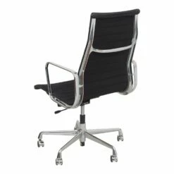 Black Hopsak Fabric Ea-119 Office Chair By Charles Eames For Vitra -PAMONO Sales black hopsak fabric ea 119 office chair by charles eames for vitra 4
