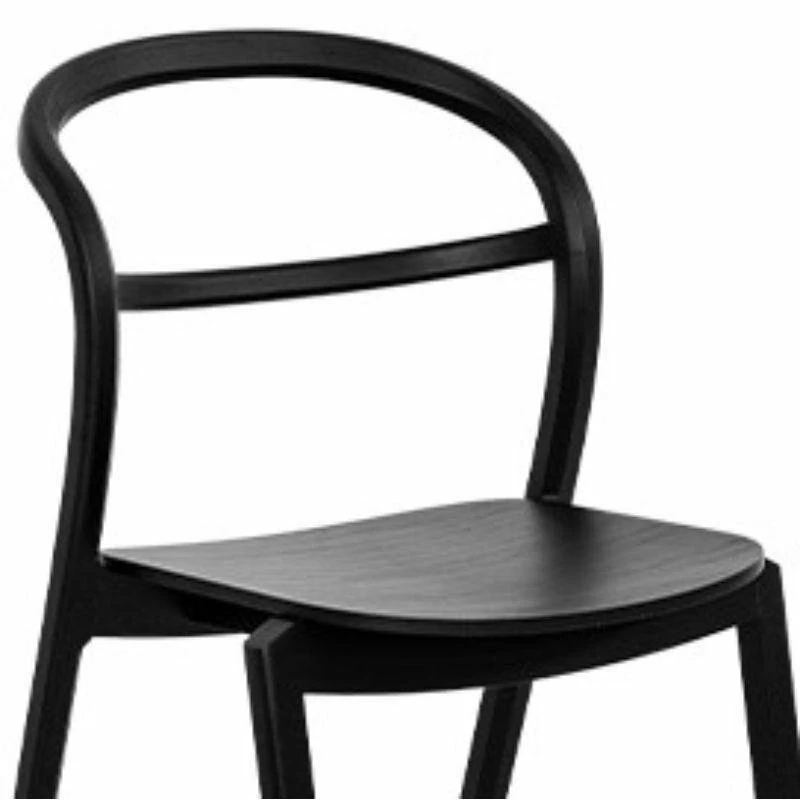 Black Katsu Chairs By Made By Choice, Set Of 4 8 Black Katsu Chairs By Made By Choice, Set Of 4 - Image 6